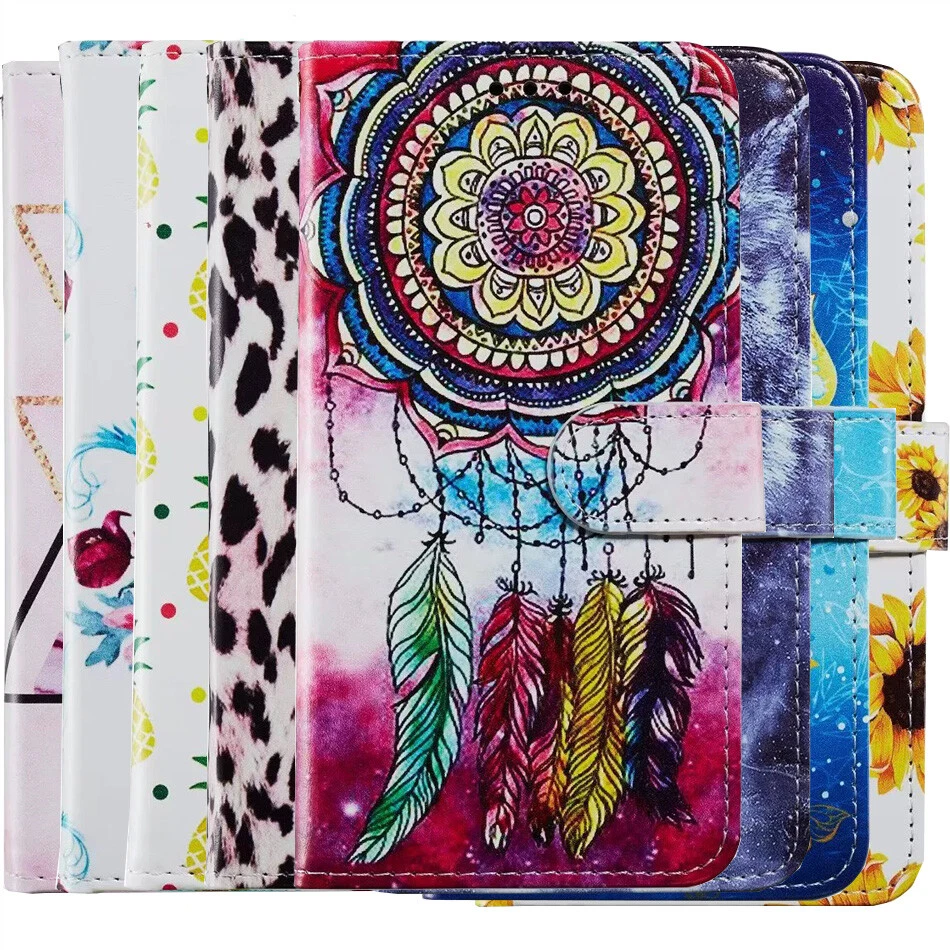 For Huawei P40 Pro P40 P30 P20 P50 Luxury Pattern Flip Wallet Case Phone Cover - Image 1 of 4
