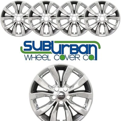 Chrysler 300 # IMP-381CC 2015/2016-2018 17" 2 tonos cromados juego de cubiertas de rueda/4 Foto 1 de 4