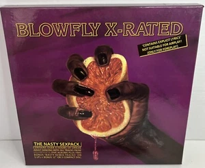 BLOWFLY X-Rated BCM 6XLP EX Box/NM-M LP’s Germany Boxset, Booklet, T-Shirt RARE - Picture 1 of 24