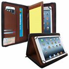 Universal Padfolio Organizer Folder Zippered Case 8.5'' Up To 11'' Tablets Great