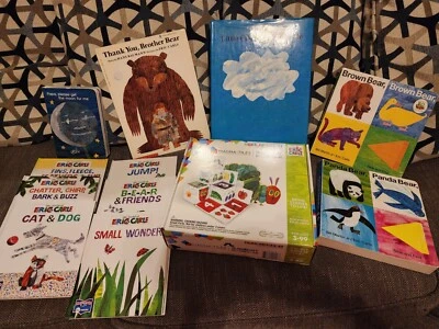 Magna-Tiles Eric Carle Juguete Magnético La Oruga Hambrienta 3 Libros de Tablero, 8 Libros Foto 1 de 4