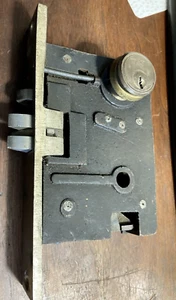 Vintage Monarch Nottürschlösser - ohne Schlüssel - Teile oder Projekt - Bild 1 von 7