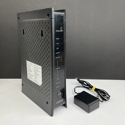 CenturyLink ZyXEL C3000Z DSL Modem Wireless Router w/ Power Adapter! - Image 1 of 4