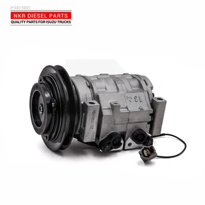 A/C Compressor For Isuzu NRR NPR-HD NQR 2011-16 4HK1 5.2L New Oem - Picture 1 of 4