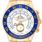 Rolex Yachtmaster Ii Regatta Chronograph Yellow Gold Men's Watch 116688 Box Card