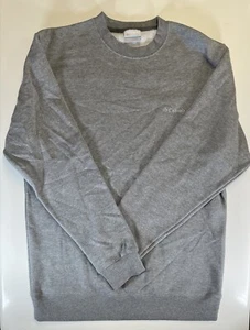 Columbia Sweatshirt Hart Mountain II Crewneck Mens Medium Gray Sweater Unused - Picture 1 of 10