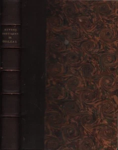 Oeuvres poétiques de Boileau avec des avisos par m. Poujoulat. 1870. SL28 - Picture 1 of 2