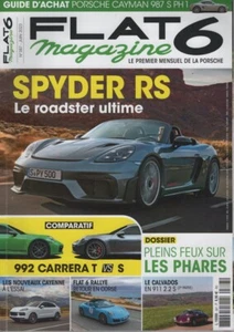 FLAT 6 387 PORSCHE 987 CAYMAN S 718 BOXSTER SPYDER RS 992 CARRERA T 992 CARRER S - Imagen 1 de 2