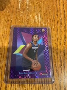 2024-25 Topps Finest #61 Rob Dillingham viola geometrico #/150 JSY # RC - Foto 1 di 4