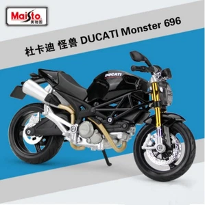 Maisto 1:12 Ducati Monster 696 Motorcycle Bike Model New in Box - Picture 1 of 7