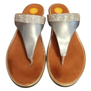FitFlop Damen Banda Micro Crystal Zehensteg Flip Flop Größe 41 EU /10,5 US - Bild 1 von 15