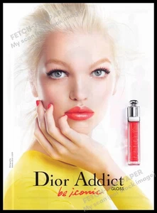 Dior Addict 2010s Magazine Print Advertisement 2013 "be iconic"(Not the product) - Picture 1 of 1