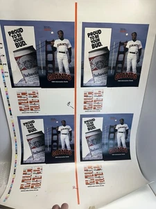 RARE PROOF San Francisco Giants 1994 Information Media Guide DUSTY BAKER - Picture 1 of 8