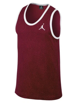 Camiseta sin mangas Jordan para jóvenes niños talla mediana estampado de elefante gimnasio roja Foto 1 de 2