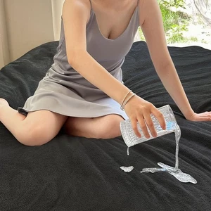 Manta Impermeable para Cama Intimidad Queen Size, Love Splash Mantas para Coupé... - Imagen 1 de 8