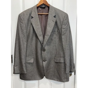 Giacca blazer cappotto sportivo JOS A BANK uomo 44S pied de poule 100% misto seta - Foto 1 di 7