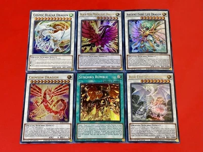 Crimson Dragon + Synchro Rumble + Cosmic Blazar Dragon & More! | YuGiOh! - Image 1 of 4