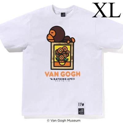A Bathing Ape X Van Gogh Baby Milo Sunflowers T-Shirt XL White Mint - Image 1 of 4