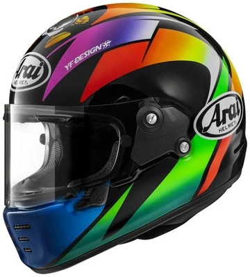 Arai RAPIDE-NEO SAKATA Full Face Helmet M:57-58cm New From Japan - Image 1 of 4