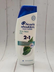 Head & Shoulders Tea Tree Oil 2-in-1 Dandruff Shampoo + Conditioner, 12.5 fl oz - Picture 1 of 2