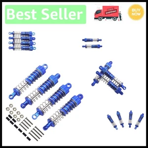 Upgrade Your RC Cars: 4-Pack Aluminum Shock Absorbers for Stability & Control - Picture 1 of 8