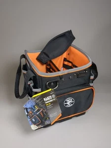 Klein Tools Borsa Organizzatore Borsa Porta Attrezzi 10 in. Tracolla professionale 40 tasche - Foto 1 di 16