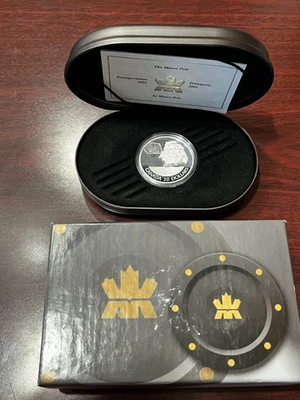 2001 Canada $20.00 Dollar Coin Transportation The Marco Polo .925 - Image 1 of 4