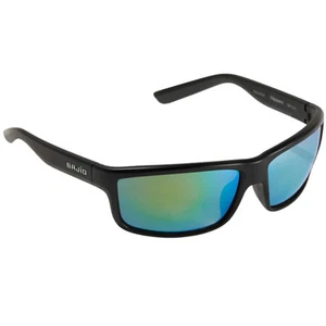 Bajio Nippers Sunglasses, Black Matte Frame, Green Glass Lens - Picture 1 of 3