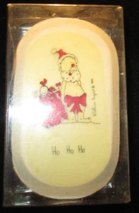 New Vintage Christmas Soap Bar Bill Eagan Soap Up Be Merry Naked Santa French - Picture 1 of 2