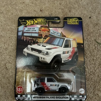 HOT WHEELS PREMIUM BOULEVARD RALLIART MITSUBISHI PAJERO EVOLUTION CAR CULTURE  - Image 1 of 3