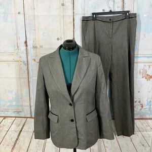 Tuta pantalone apostrofo set 2 pezzi grigio donna taglia 12 business casual - Foto 1 di 18