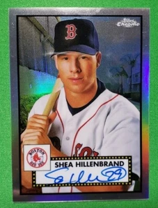 Topps 2021 cromo platino aniversario Shea Hillenbrand refractor automático/199 - Imagen 1 de 2