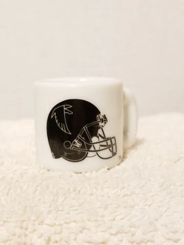 Vintage NFL Mini Coffee Mug ATLANTA FALCONS 1.25" Collectible Gumball Toy Cover