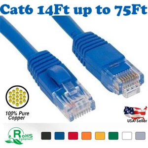 CAT6 PATCHKABEL UTP BLANK COOPER 14FT bis zu 75FT - Bild 1 von 8