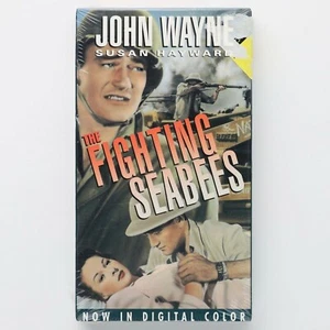 The Fighting Seabees VHS New Sealed John Wayne, Susan Hayward - Picture 1 of 2