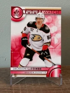 Reloj Futuro Auténtico Cubierta Superior SP 2023-24 Jackson LaCombe #170 Anaheim Ducks - Imagen 1 de 2