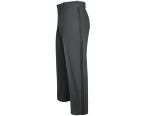 NEW WOMENS 16 UNHEMMED FLYING CROSS OHIO SHERIFF PANT GRAY W/ BLACK STRIPE - Picture 1 of 3