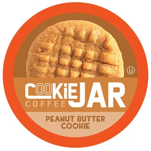 Keksdose Kaffeepads mit Erdnussbuttergeschmack, kompatibel Keurig 2.0 Brüher, 40Ct - Bild 1 von 10