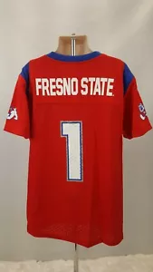 Fresno State Bulldogs Football Jersey and T-Shirt (2) Child Size L 12-14 NWOT - Picture 1 of 6