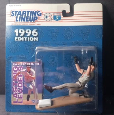  1996 Kenner Starting Lineup Cal Ripken Jr #8 Baltimore Orioles Action Figure. - Image 1 of 4