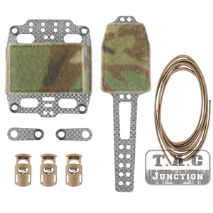 Tactical Helmet Cover PVS31 NVG Retention Pouch GPNVG Battery Rear Storage Pack - Picture 1 of 28