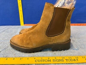 Thursday Everyday Brown Leather Chelsea Boots Women's size 9 - Picture 1 of 15