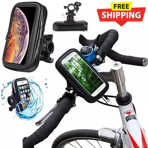 360° Bicycle Bike Waterproof Phone Case & Holder For Samsung S20/S21/S22/A70/M62 - Picture 1 of 37