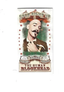 Mini Step Right Up Topps Allen and Ginter 2011 #SRU6 The Human Blockhead - Imagen 1 de 1