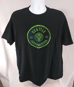 Jägermeister Liqueur Seattle WA USA Football T-Shirt XL - Bild 1 von 5