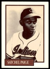 1991 Homers Cookies Classics Satchel Paige Cleveland Indians #2