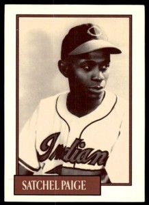 1991 Homers Cookies Classics Satchel Paige Cleveland Indians #2