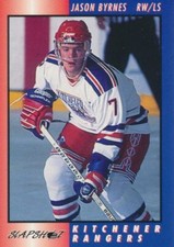 1994-95 Kitchener Rangers Team Set #7 JASON BYRNES