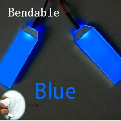 for Iron Man Batman BlackPanther Mask Helmet Cosplay Bendable LED Light Eyes DIY - Image 1 of 4