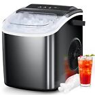 Ice Maker Countertop, Portable Ice Machine with Self-Cleaning